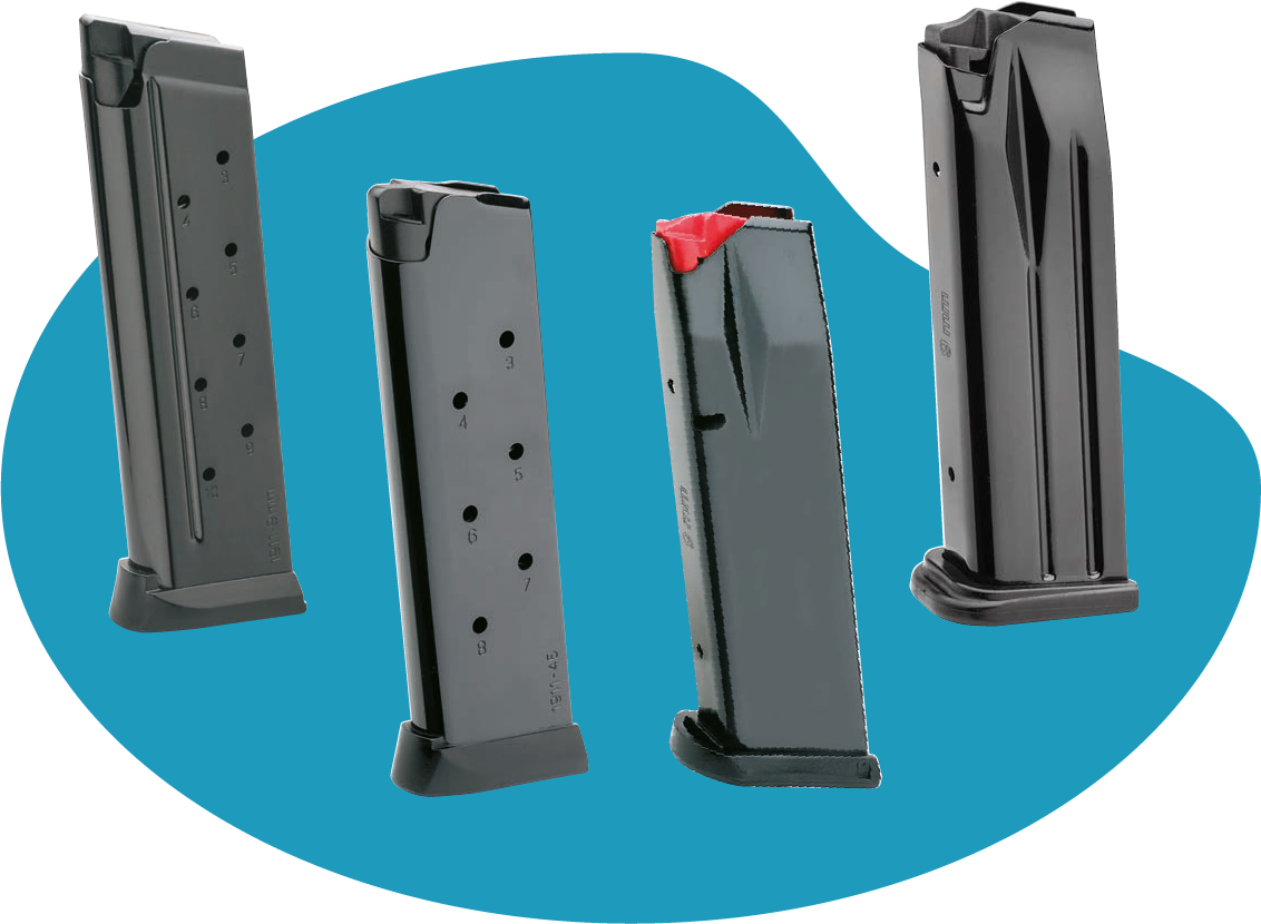 Caricatore per pistole prodotto da Sabatti